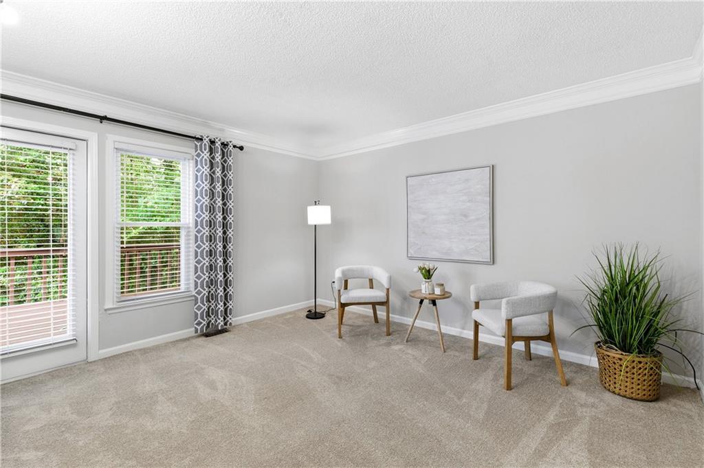 3800 Meeting Street Northwest Duluth, GA 30096 - Photo 6 of 46 a living room with furniture potted plant and a large window