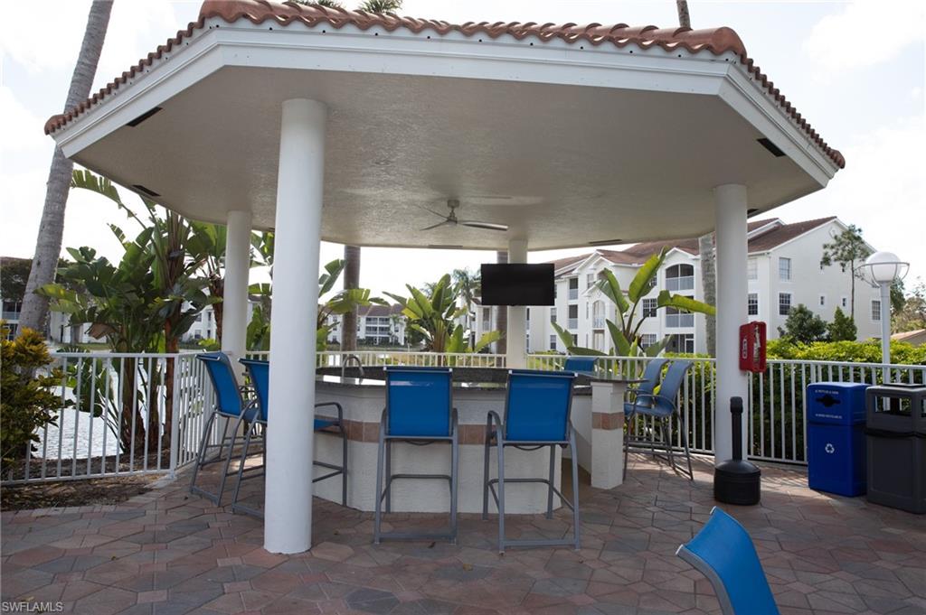 4650 St Croix Lane, Unit 726 Naples, FL 34109 - Photo 5 of 15 View of patio / terrace featuring ceiling fan