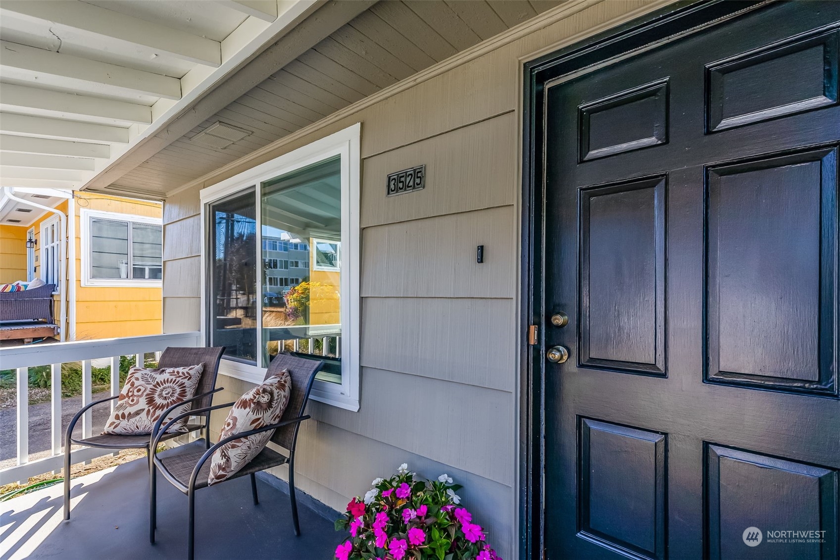 3525 Southwest Webster Street Seattle, WA 98126 - Photo 4 of 37 a backyard of a house with outdoor seating