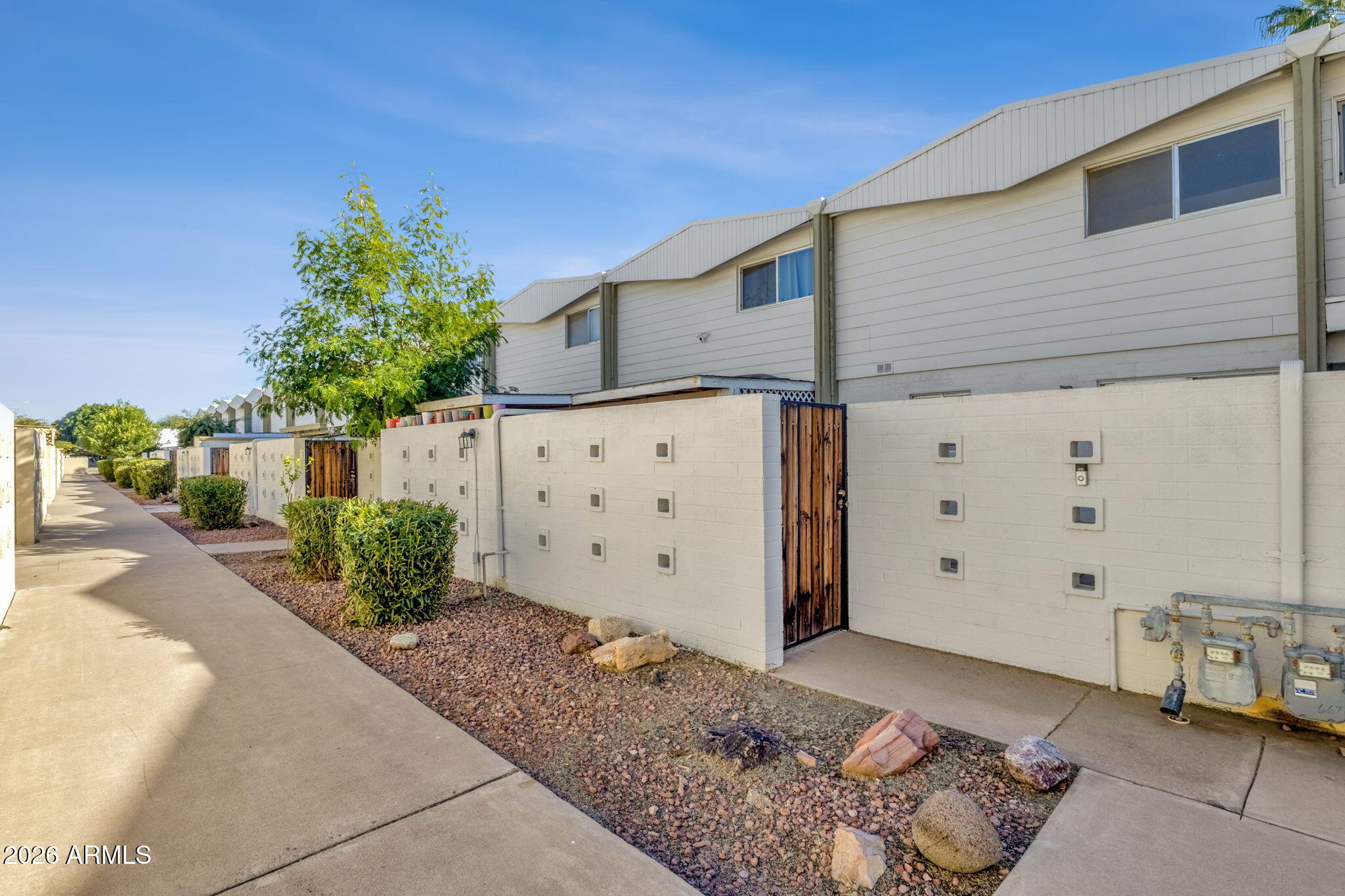 815 North Hayden Road, Unit B14 Scottsdale, AZ 85257 - Photo 21 of 23 Back Entrance