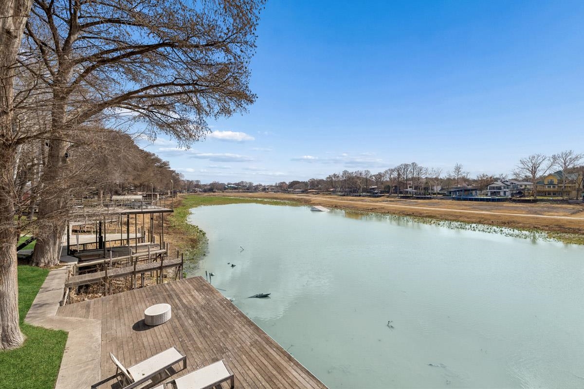 1307 Terminal Loop Road McQueeney, TX 78123 - Photo 9 of 23 a view of a lake with roof deck