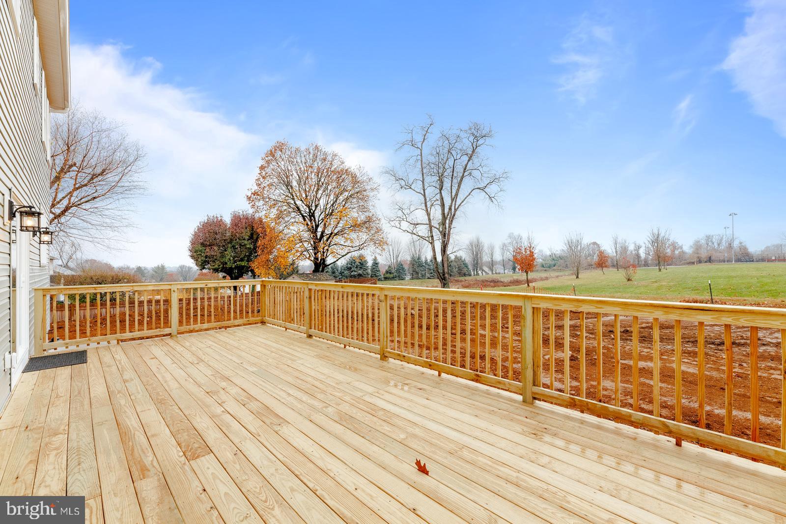 866 Hulmeville Road Langhorne, PA 19047 - Photo 58 of 63 a view of balcony with wooden floor and fence