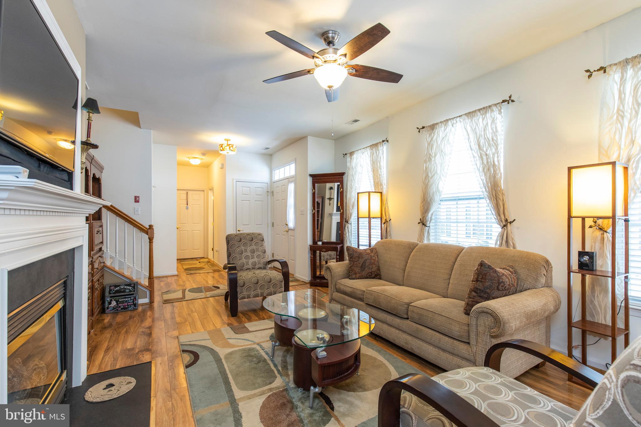 1643 Boxwood Road Garnet Valley, PA 19060 - Photo 5 of 17 Living room view 2 with coat closet