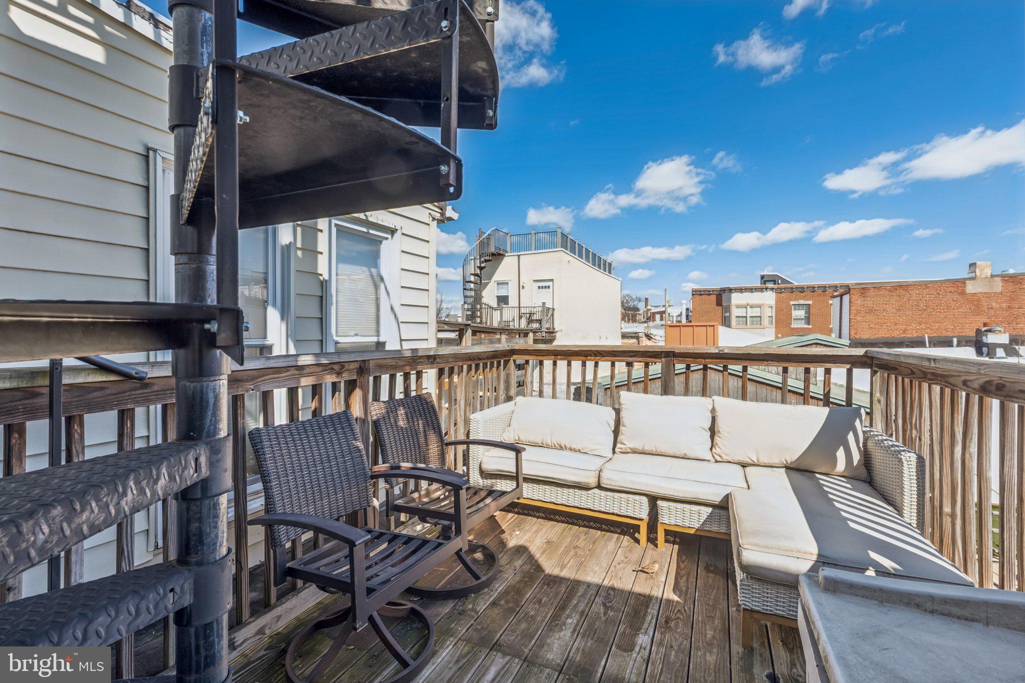3005 Poplar Street Philadelphia, PA 19130 - Photo 38 of 53 a view of a balcony with furniture