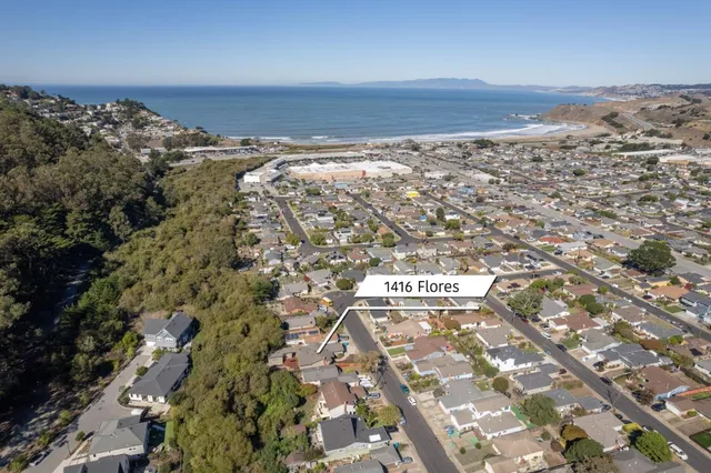 $1,598,000 | 1416 Flores Drive, Pacifica, CA 94044