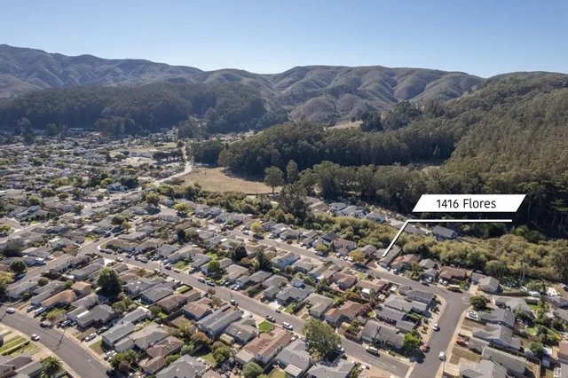 $1,598,000 | 1416 Flores Drive, Pacifica, CA 94044