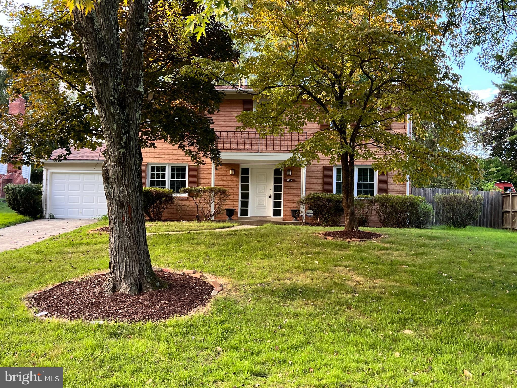806 Downs Drive Silver Spring, MD 20904 - Photo 2 of 36 a front view of the house with garden