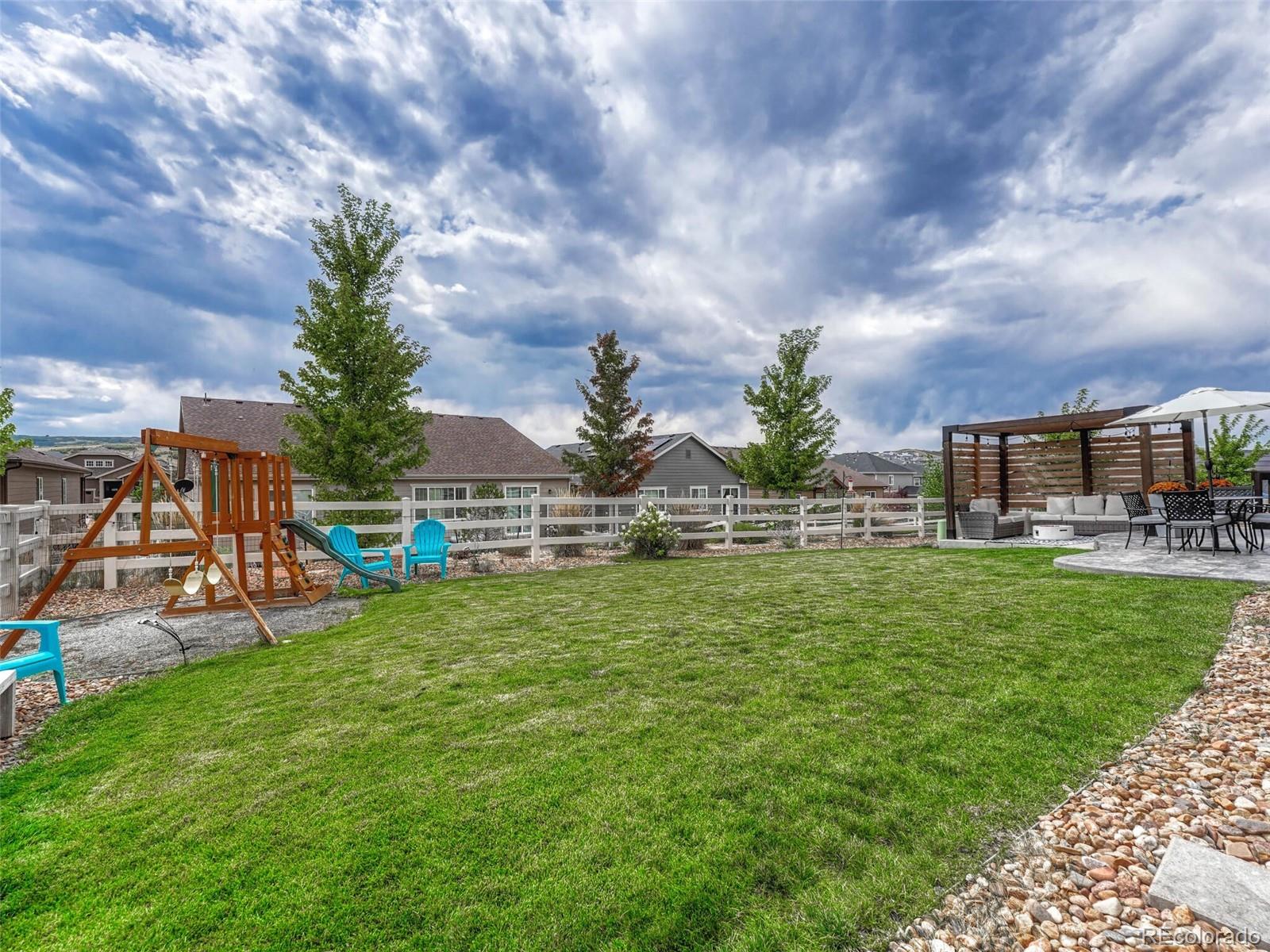 5921 Berry Ridge Wy. Castle Rock, CO 80104 - Photo 43 of 43 a view of a garden