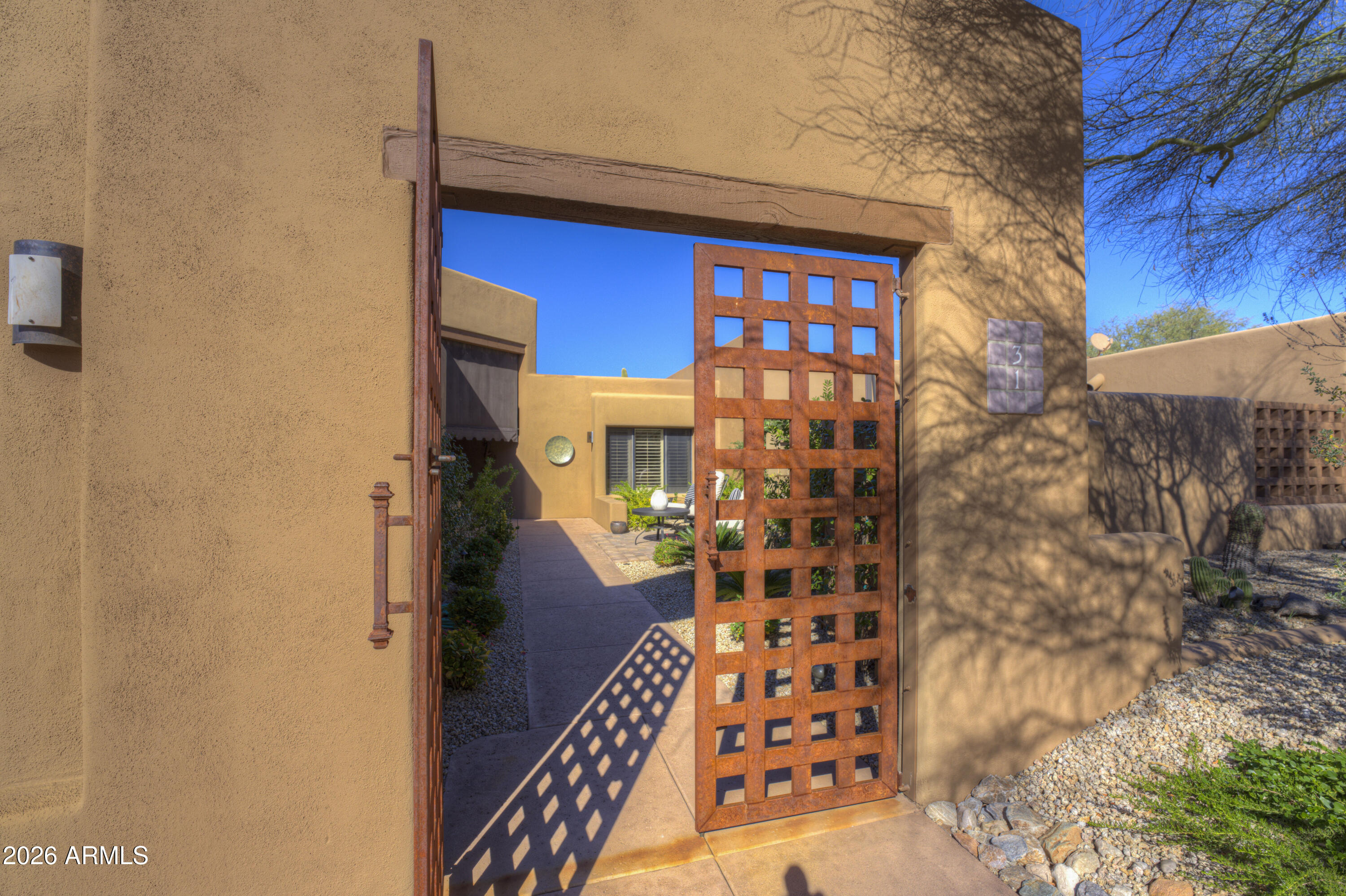 8502 East Cave Creek Road, Unit 31 Carefree, AZ 85377 - Photo 5 of 36 Front Courtyard