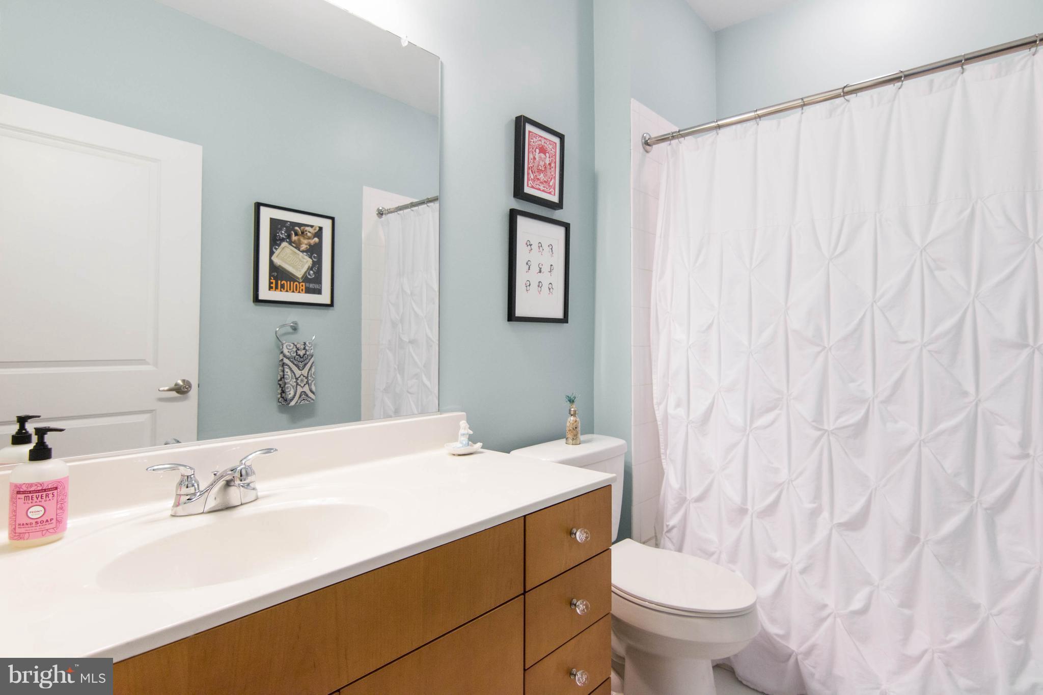 2007 Clipper Park Road, Unit 319 Baltimore, MD 21211 - Photo 25 of 29 a bathroom with a sink vanity mirror and toilet