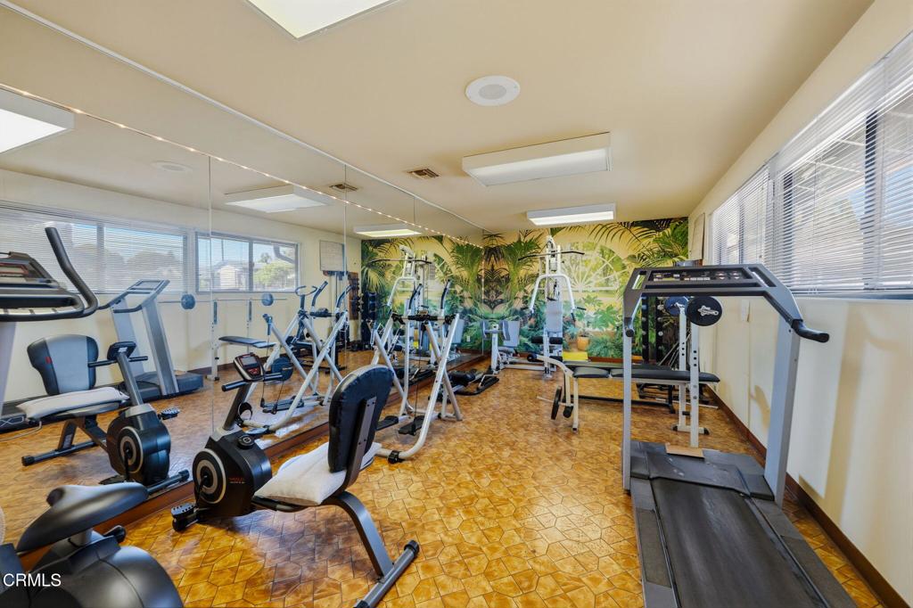 4700 Aurora Drive, Unit 16 Ventura, CA 93003 - Photo 25 of 28 a view of a room with gym equipment