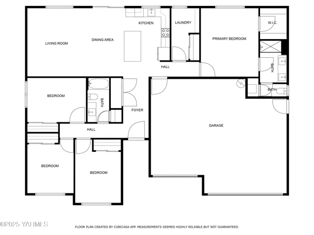 a picture of door with a bench