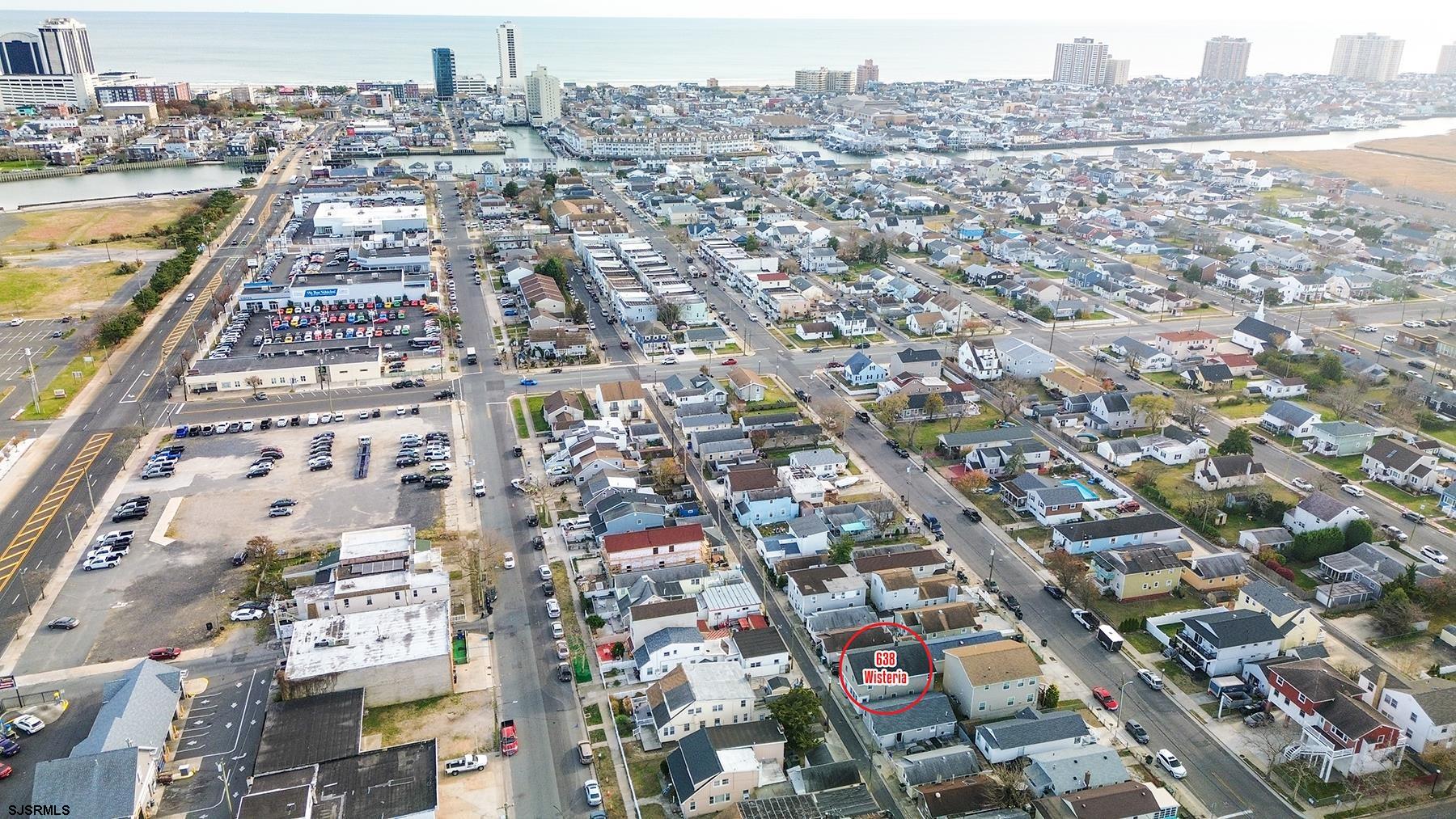 638 Wisteria Road Atlantic City, NJ 08401 - Photo 10 of 33 an aerial view of city