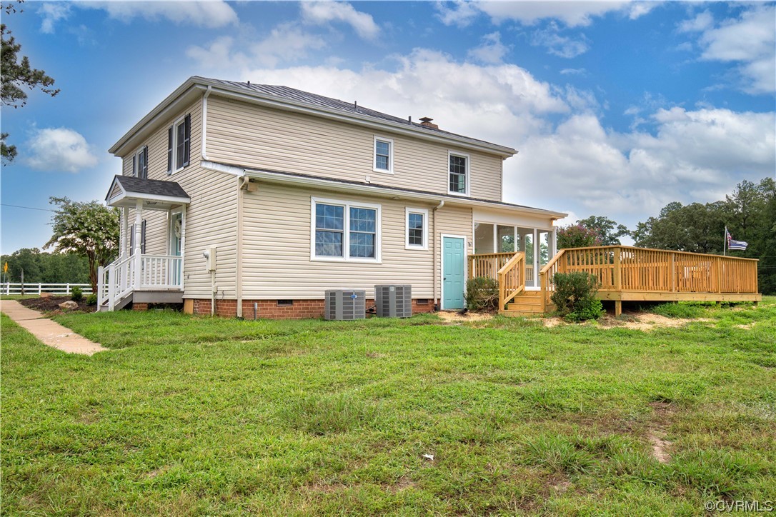 11611 Beach Road Chesterfield, VA 23838 - Photo 29 of 34 a view of a house with a yard