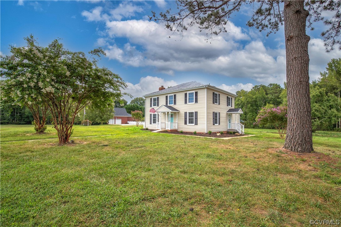 11611 Beach Road Chesterfield, VA 23838 - Photo 3 of 34 a view of a house with a yard