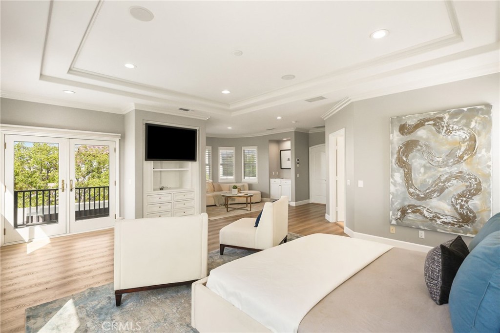 20112 Vía Cellini Porter Ranch, CA 91326 - Photo 27 of 64 a large room with a large window and furniture