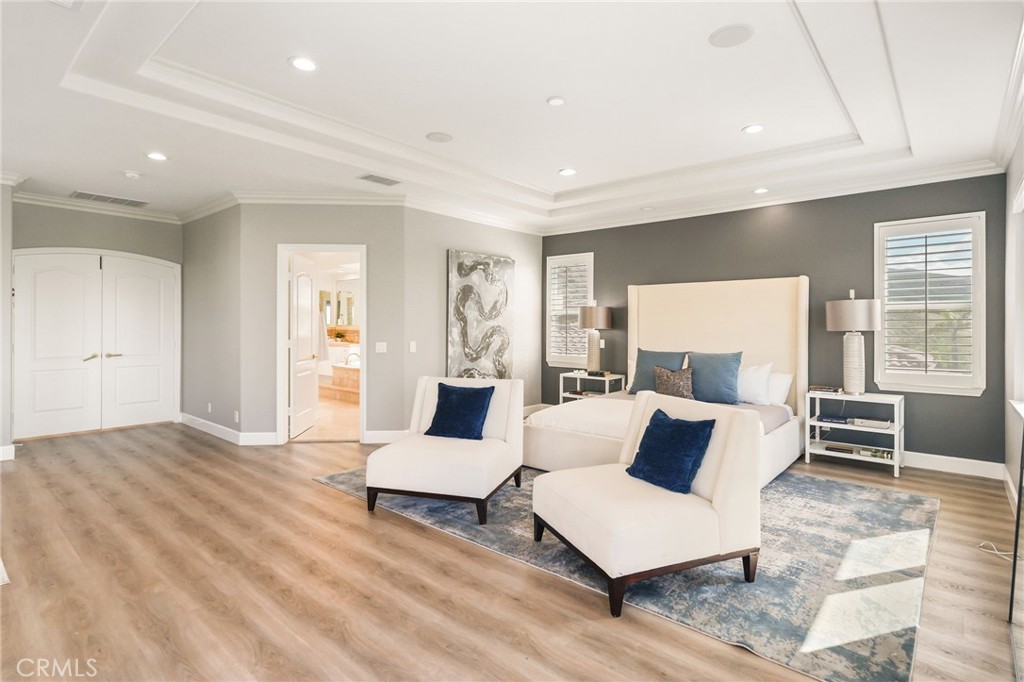 20112 Vía Cellini Porter Ranch, CA 91326 - Photo 30 of 64 a living room with furniture and a table
