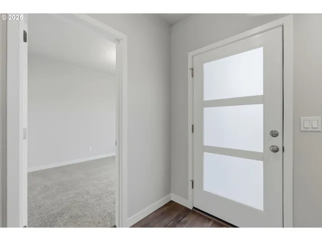 a view of empty room