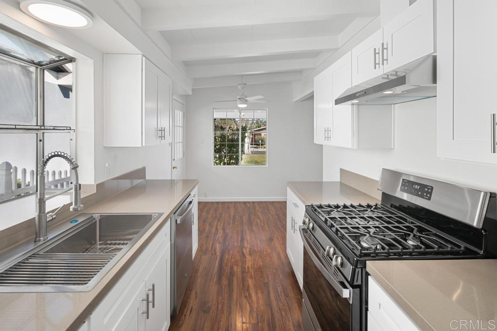 5199 El Arbol Drive Carlsbad, CA 92008 - Photo 4 of 57 Fresh new look with NEW cabinets, counter tops, stove, dishwasher, sink, lighting and more.