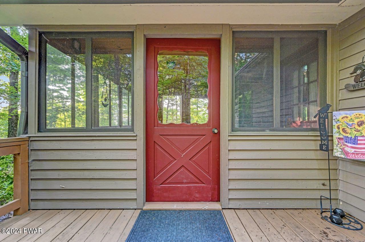 110 Valley Run Road Greentown, PA 18426 - Photo 8 of 67 a view of front door and deck