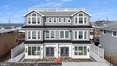 a front view of a large building