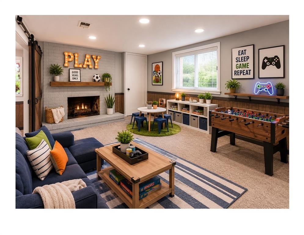 372 Chartiers Run Road Canonsburg, PA 15317 - Photo 11 of 33 AI ENHANCED PLAY ROOM