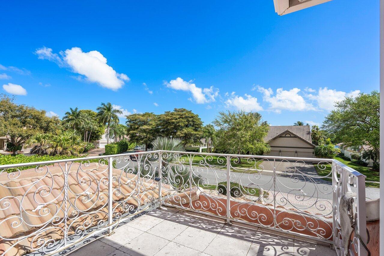 1161 Southwest 19th Avenue Boca Raton, FL 33486 - Photo 36 of 60 Balcony off Master Bedroom