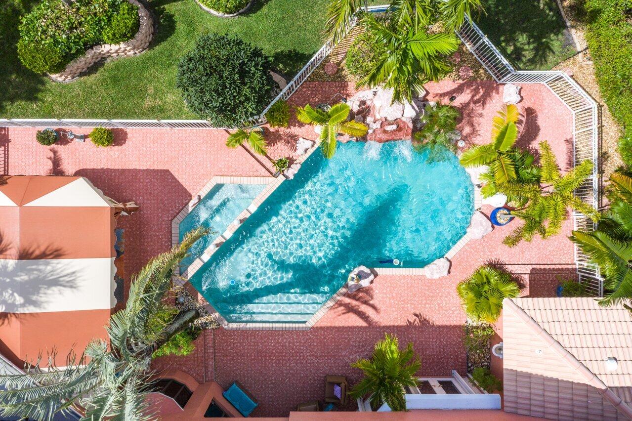 1161 Southwest 19th Avenue Boca Raton, FL 33486 - Photo 58 of 60 Pool Aerial