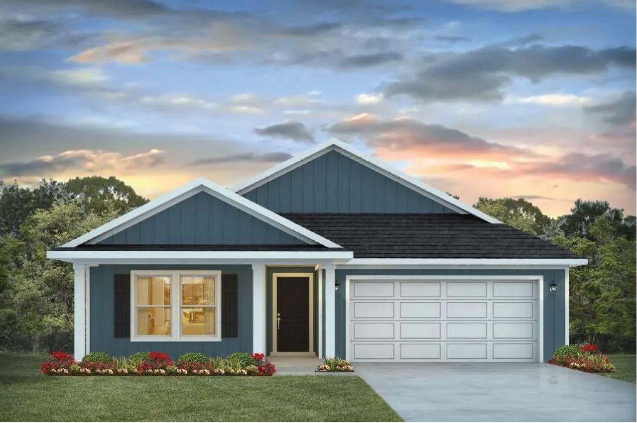 571 Mary Lou Way Crestview, FL 32539 - Photo 1 of 34 front view of a house with a yard