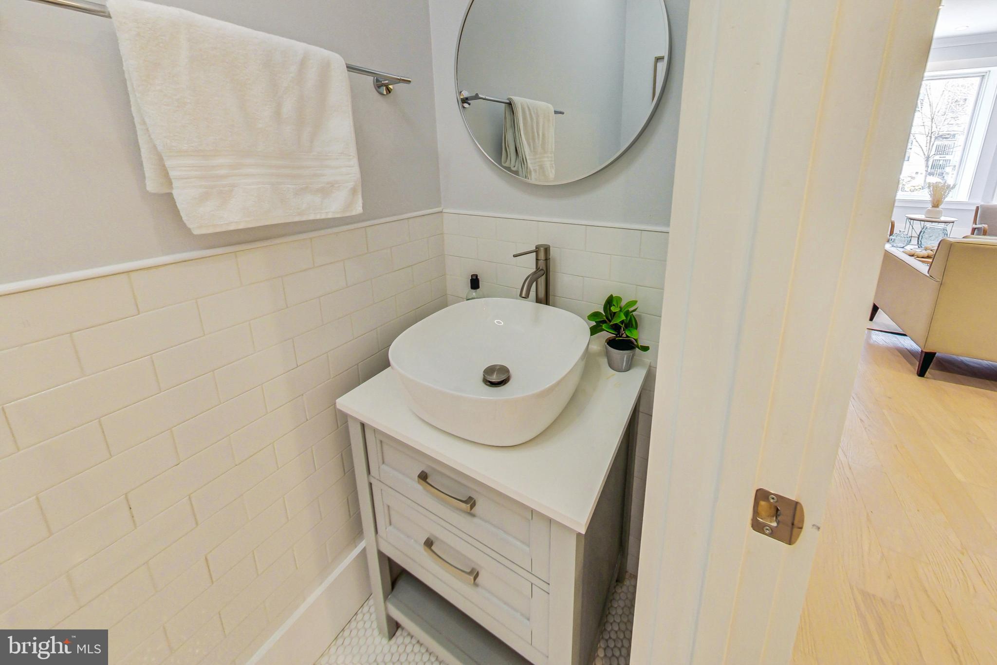 2119 1st Street Northwest Washington, DC 20001 - Photo 18 of 58 First floor Powder room