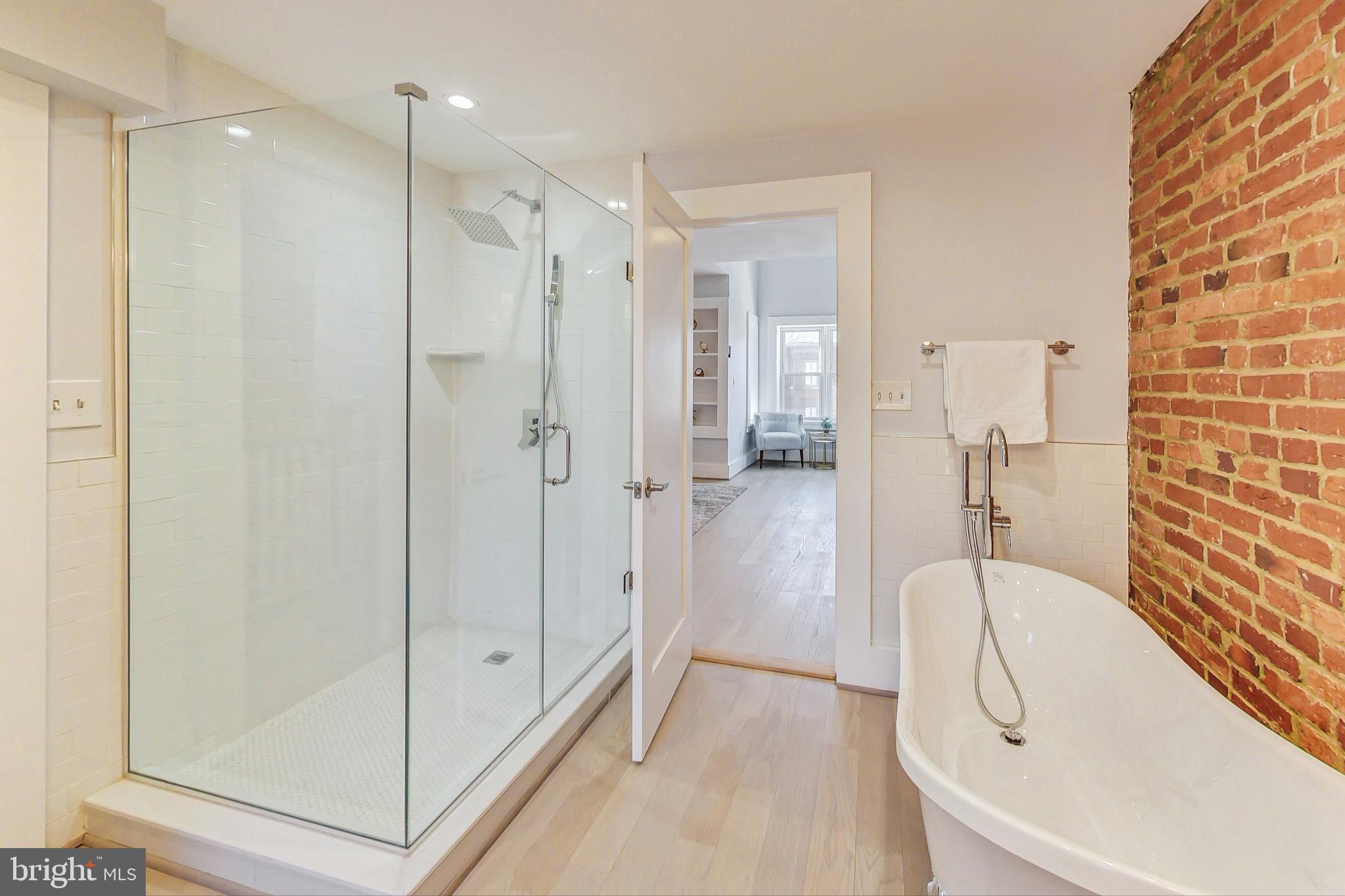 2119 1st Street Northwest Washington, DC 20001 - Photo 40 of 58 Primary Bath Shower