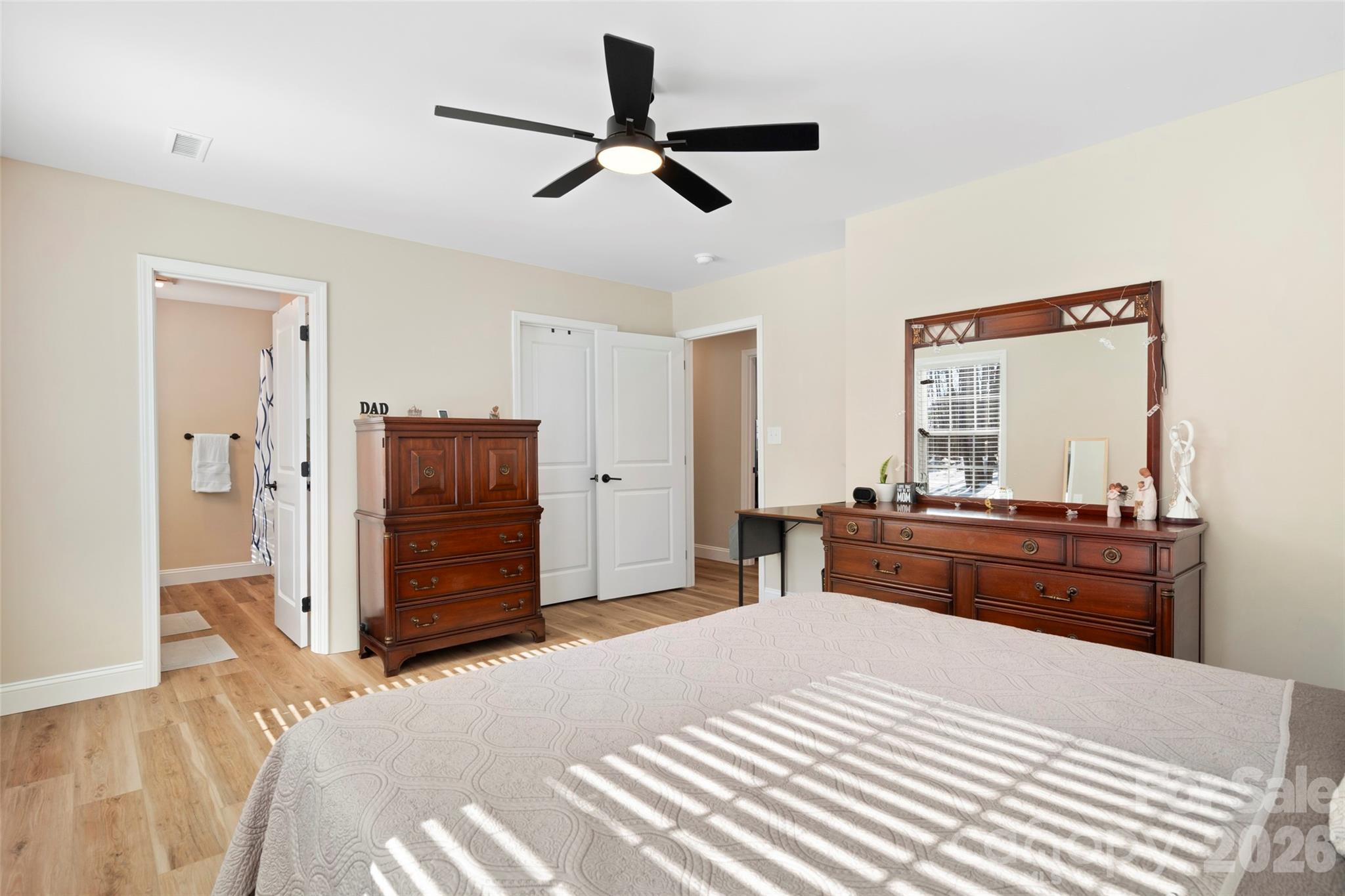 5961 Charlie Little Road Granite Falls, NC 28630 - Photo 15 of 29 a bedroom with a bed and a dresser