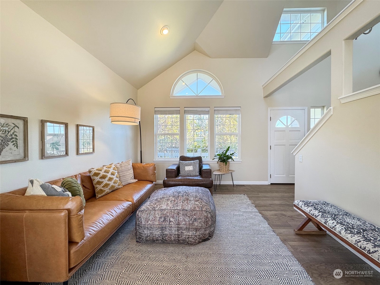 293 Griffith Farm Road Sequim, WA 98382 - Photo 5 of 40 a living room with furniture and a large window