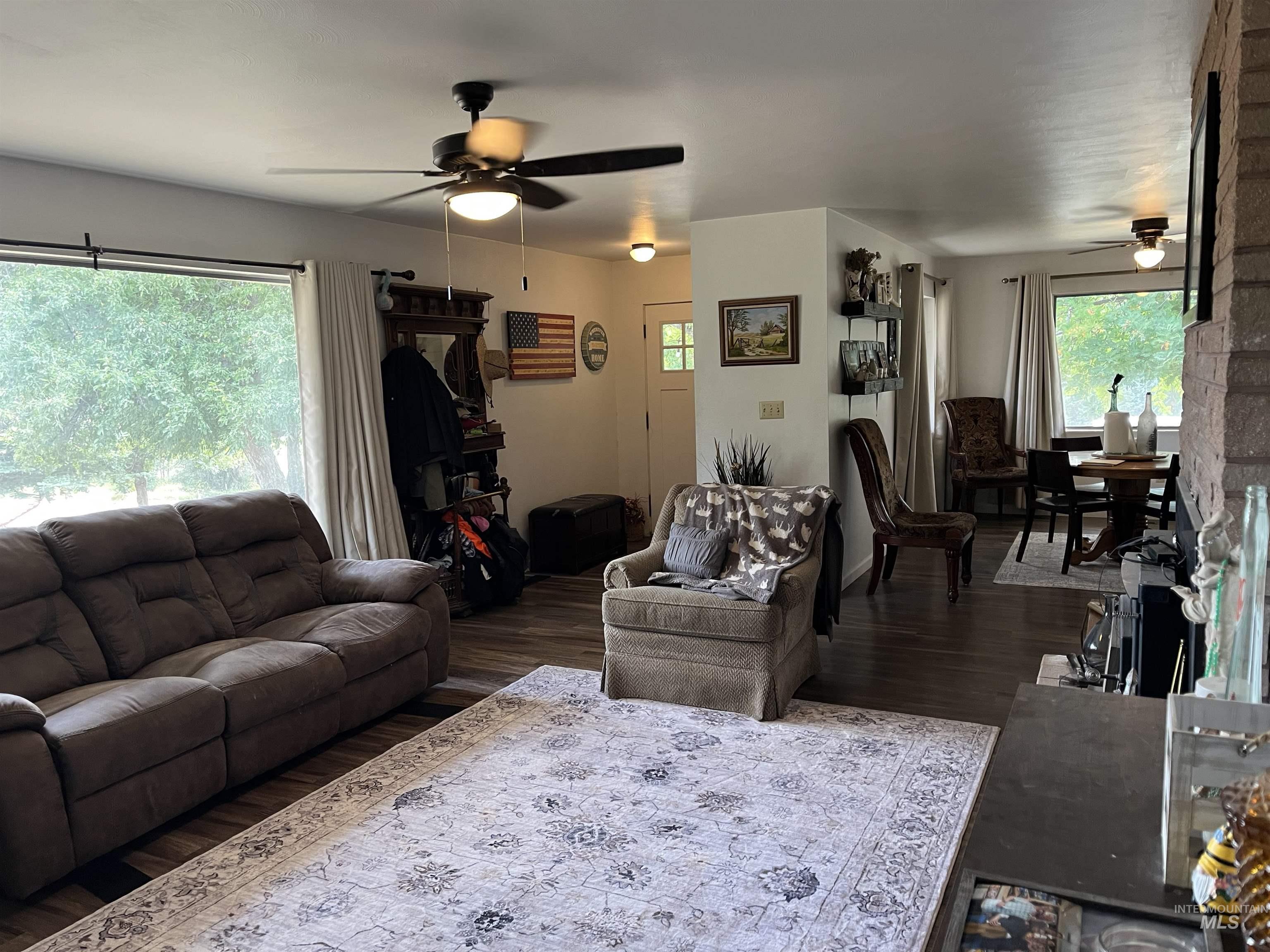 1048 Reynolds Road Princeton, ID 83857 - Photo 4 of 41 Living area joins the dining area
