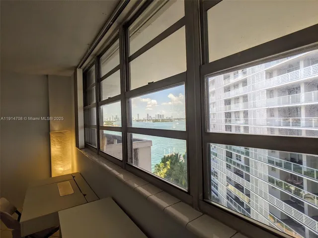 a view of front door