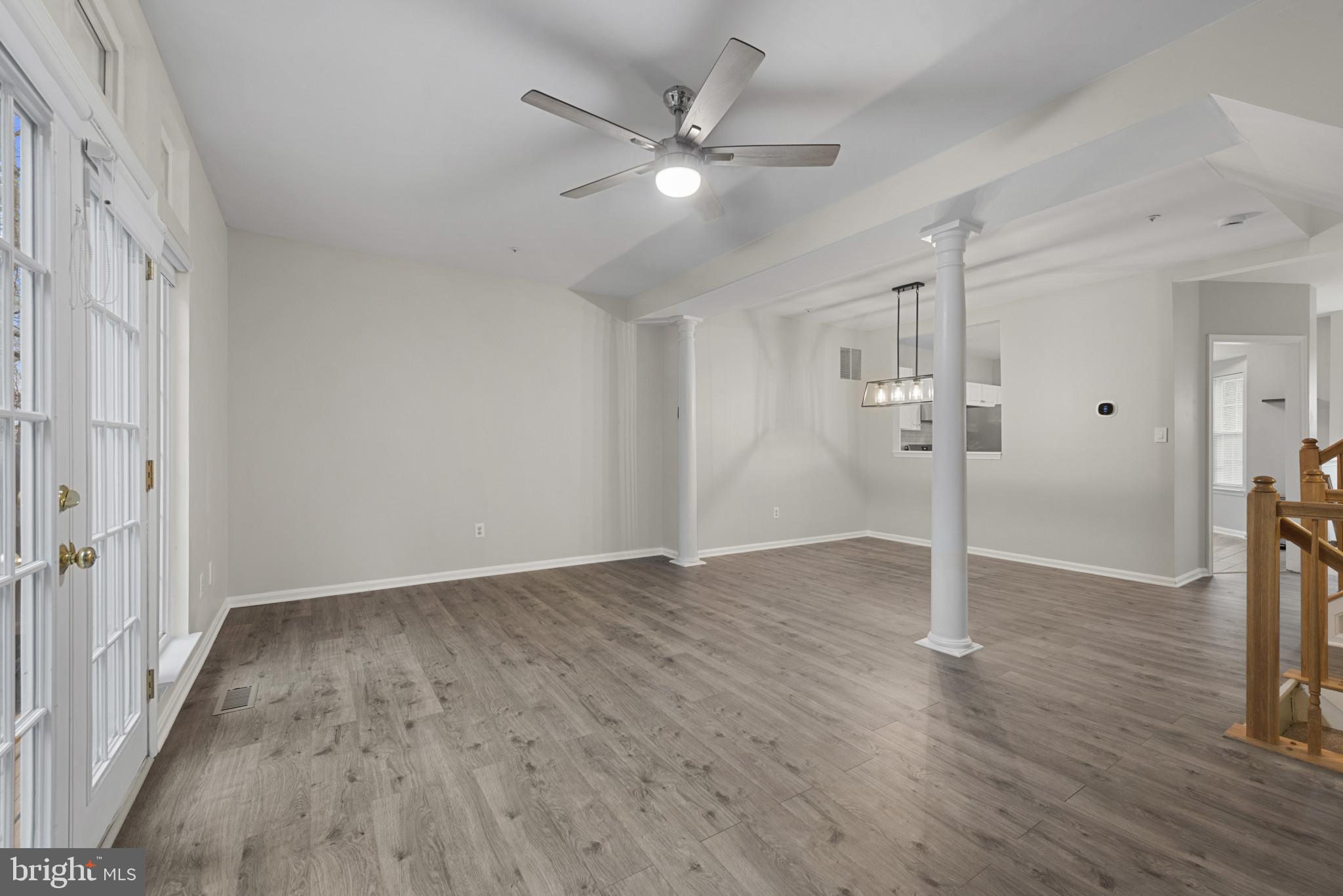 4201 Star Randallstown, MD 21133 - Photo 8 of 30 a view of an empty room with wooden floor