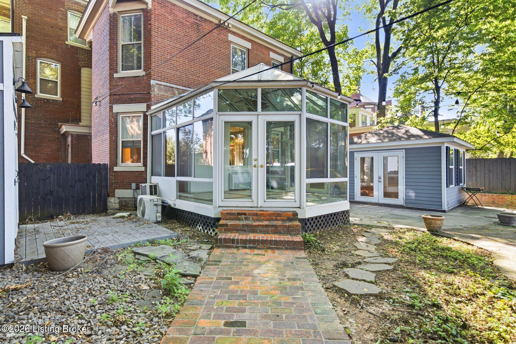 1110 Cherokee Road, Unit A Louisville, KY 40204 - Photo 28 of 37 Solarium Exterior