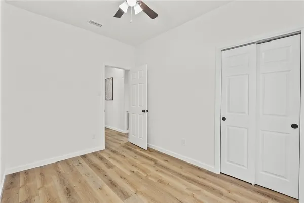 wooden floor in an empty room