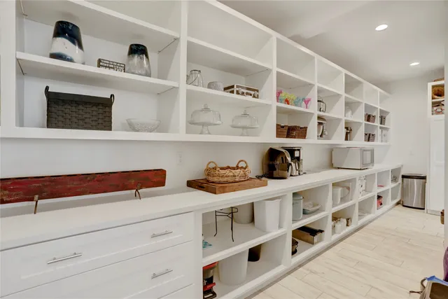 a view of cabinets with shelf