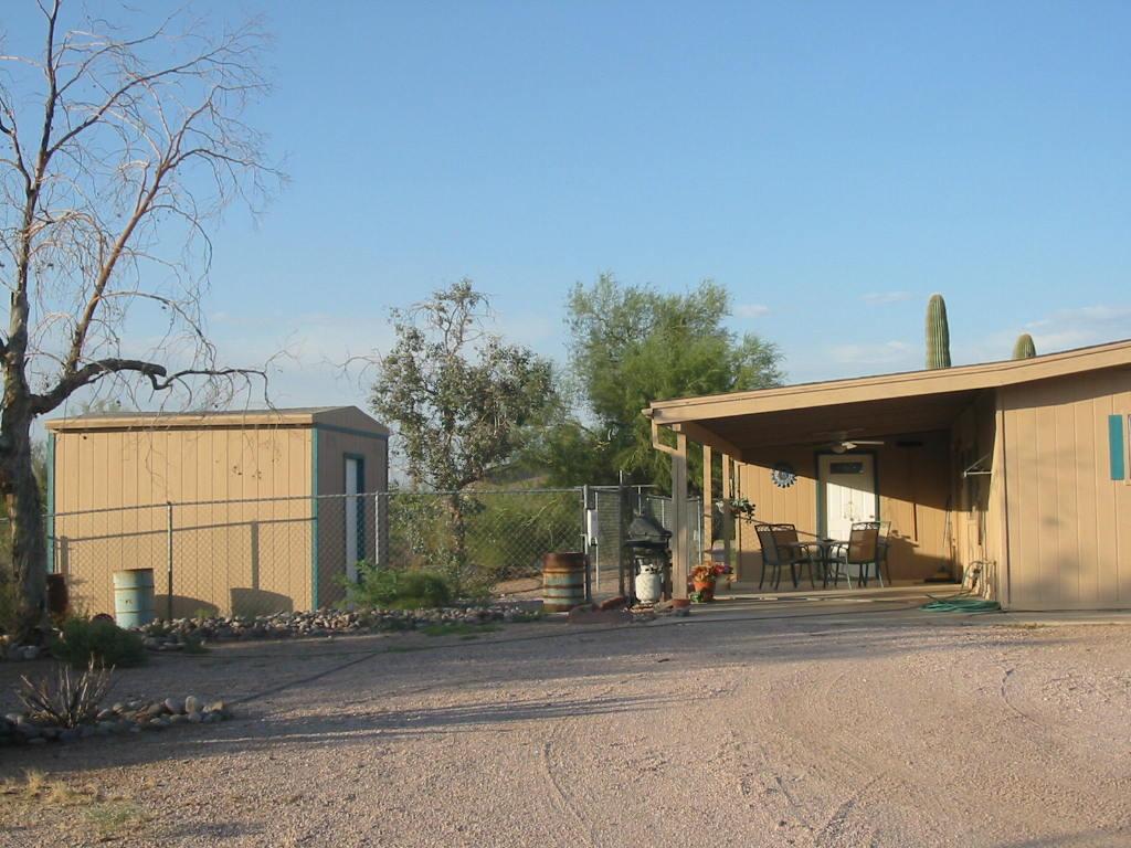 1383 South Bowman Road Apache Junction, AZ 85119 - Photo 2 of 4 Carport and Storage Shed