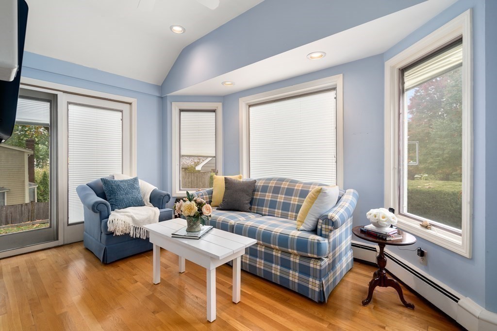 243 Rutledge Road Belmont, MA 02478 - Photo 8 of 21 a living room with furniture and a large window