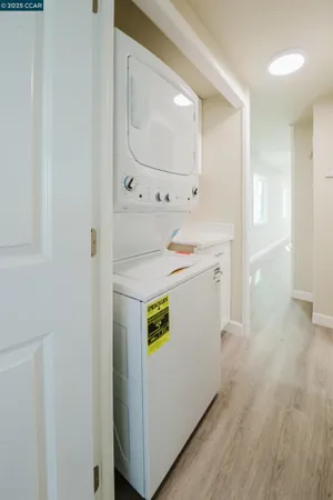 a view of a bathroom with a glass door