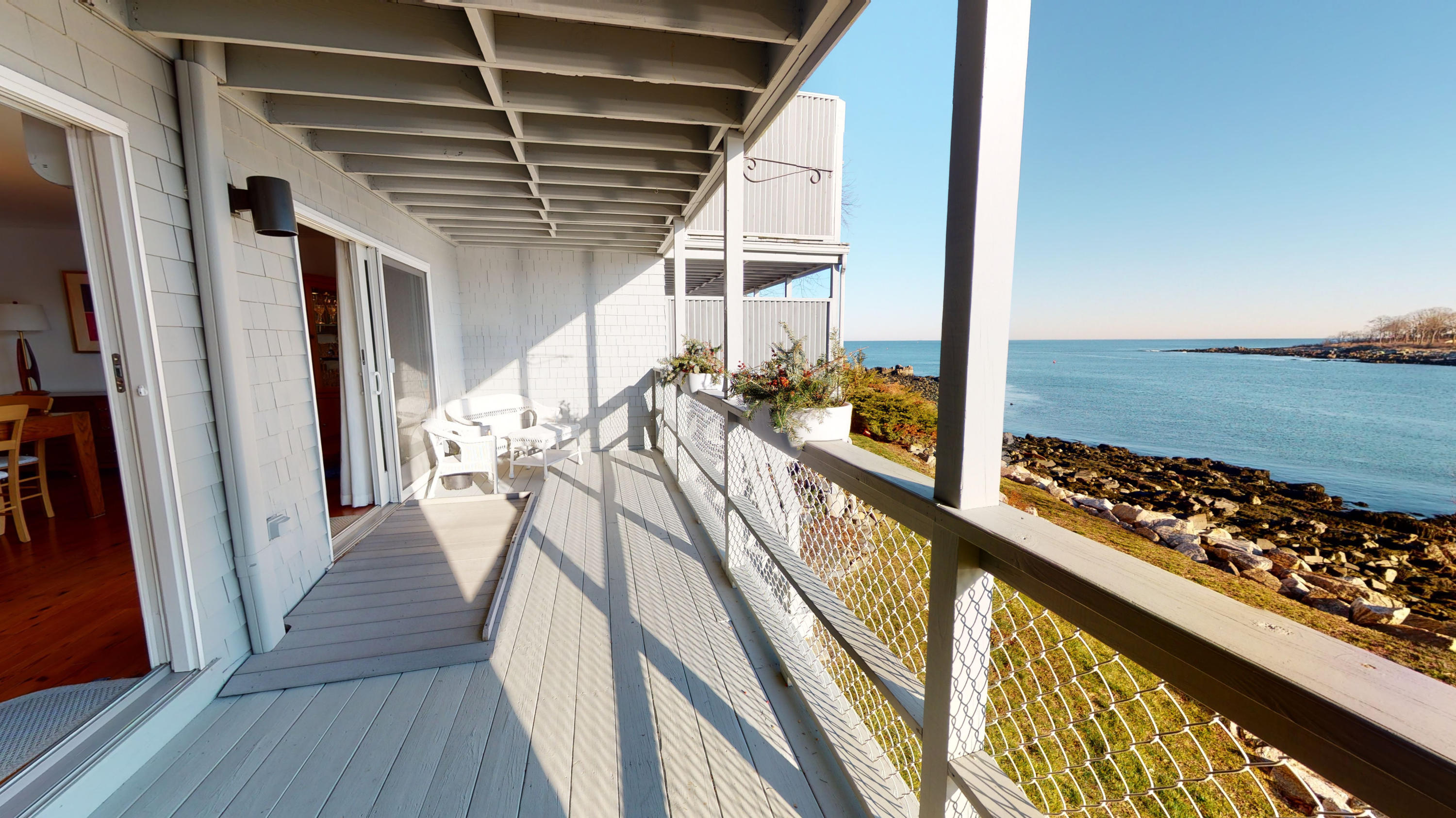14 Stage Neck Road, Unit 3 York, ME 03909 - Photo 10 of 32 Ocean view from covered deck II