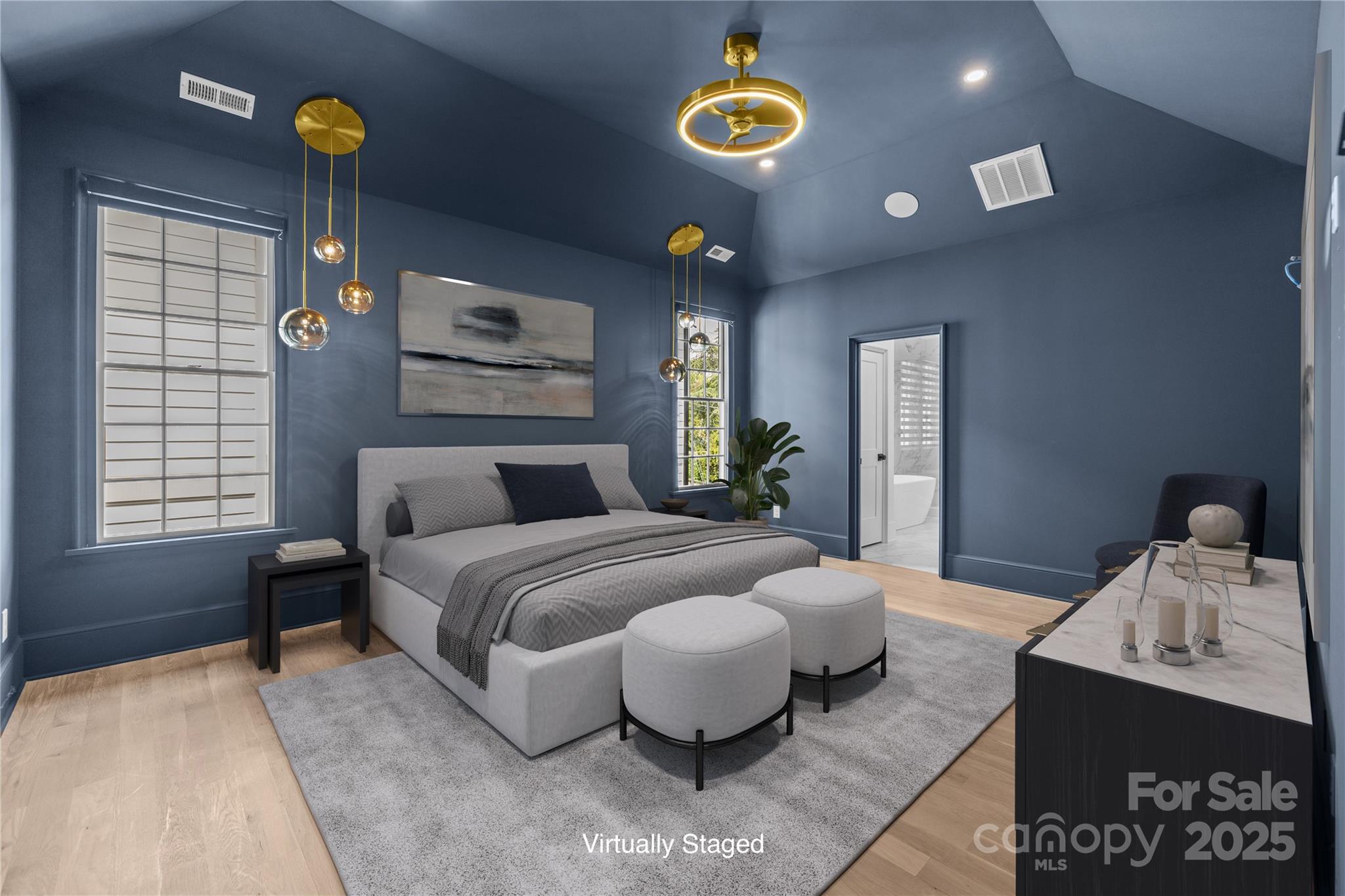 1233 Reece Road Charlotte, NC 28209 - Photo 20 of 48 a bedroom with a bed and window