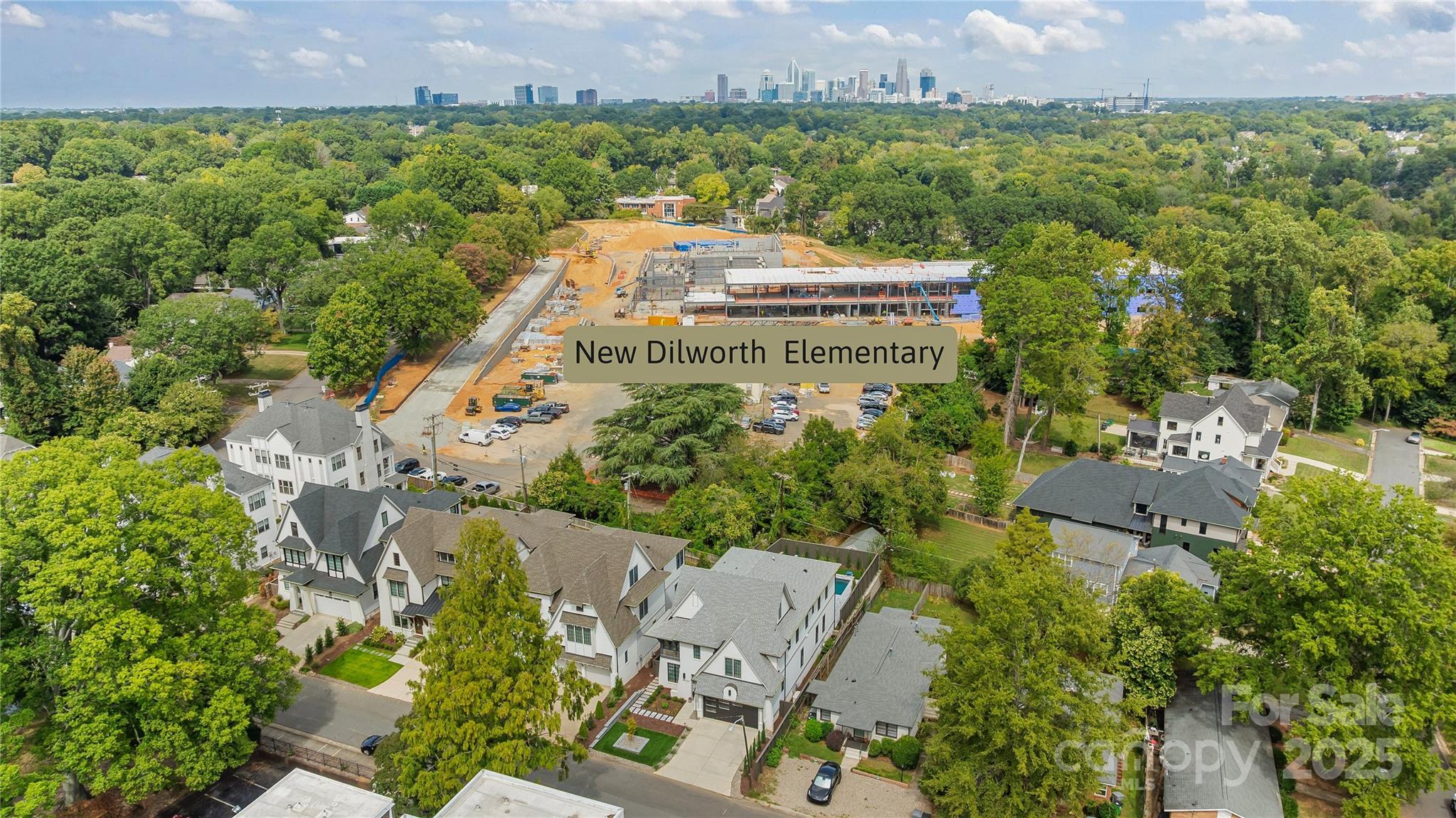 1233 Reece Road Charlotte, NC 28209 - Photo 48 of 48 an aerial view of multiple house