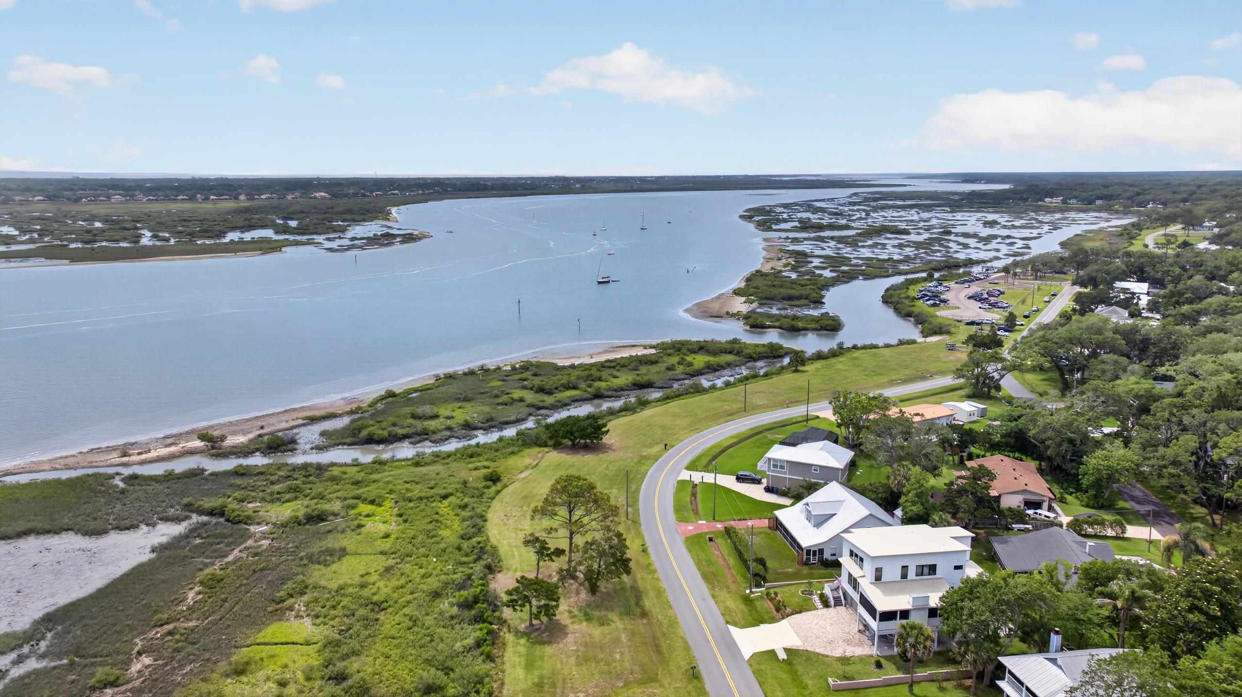 111 Pompano Road St. Augustine, FL 32086 - Photo 58 of 61 an aerial view of a house