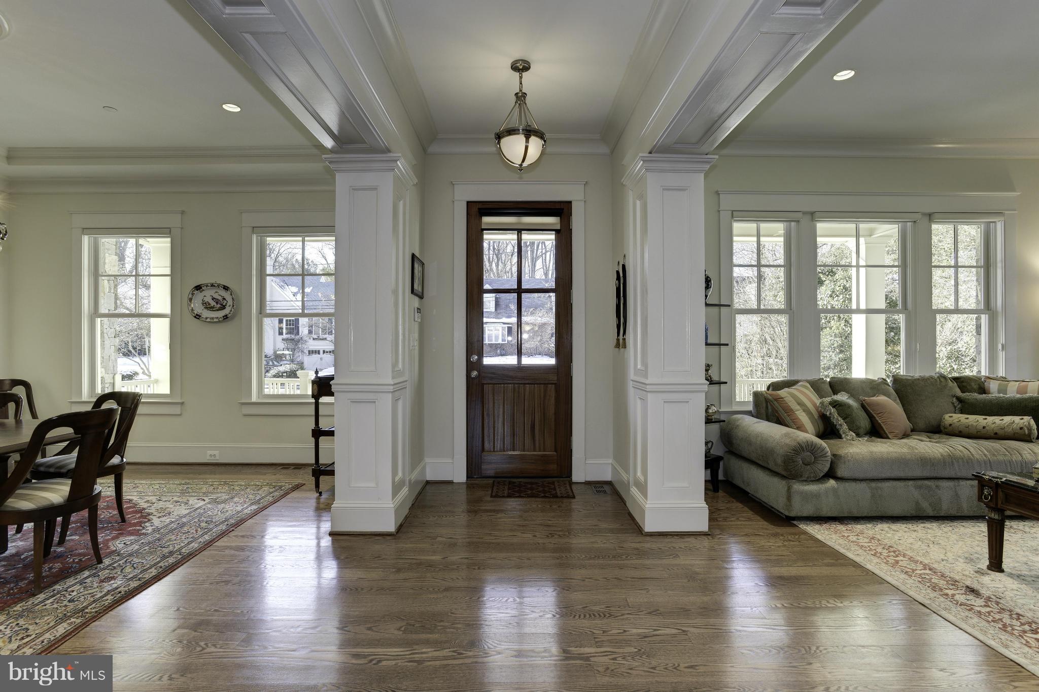 8007 Custer Road Bethesda, MD 20814 - Photo 3 of 25 a living room with furniture window and wooden floor