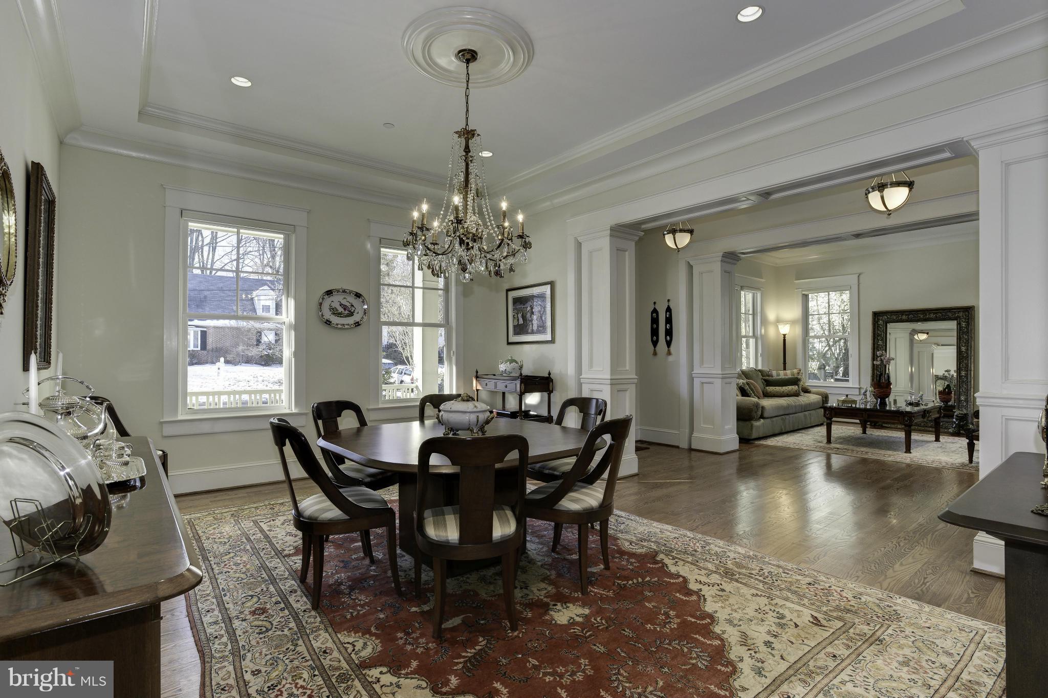8007 Custer Road Bethesda, MD 20814 - Photo 5 of 25 a view of a dining room with furniture