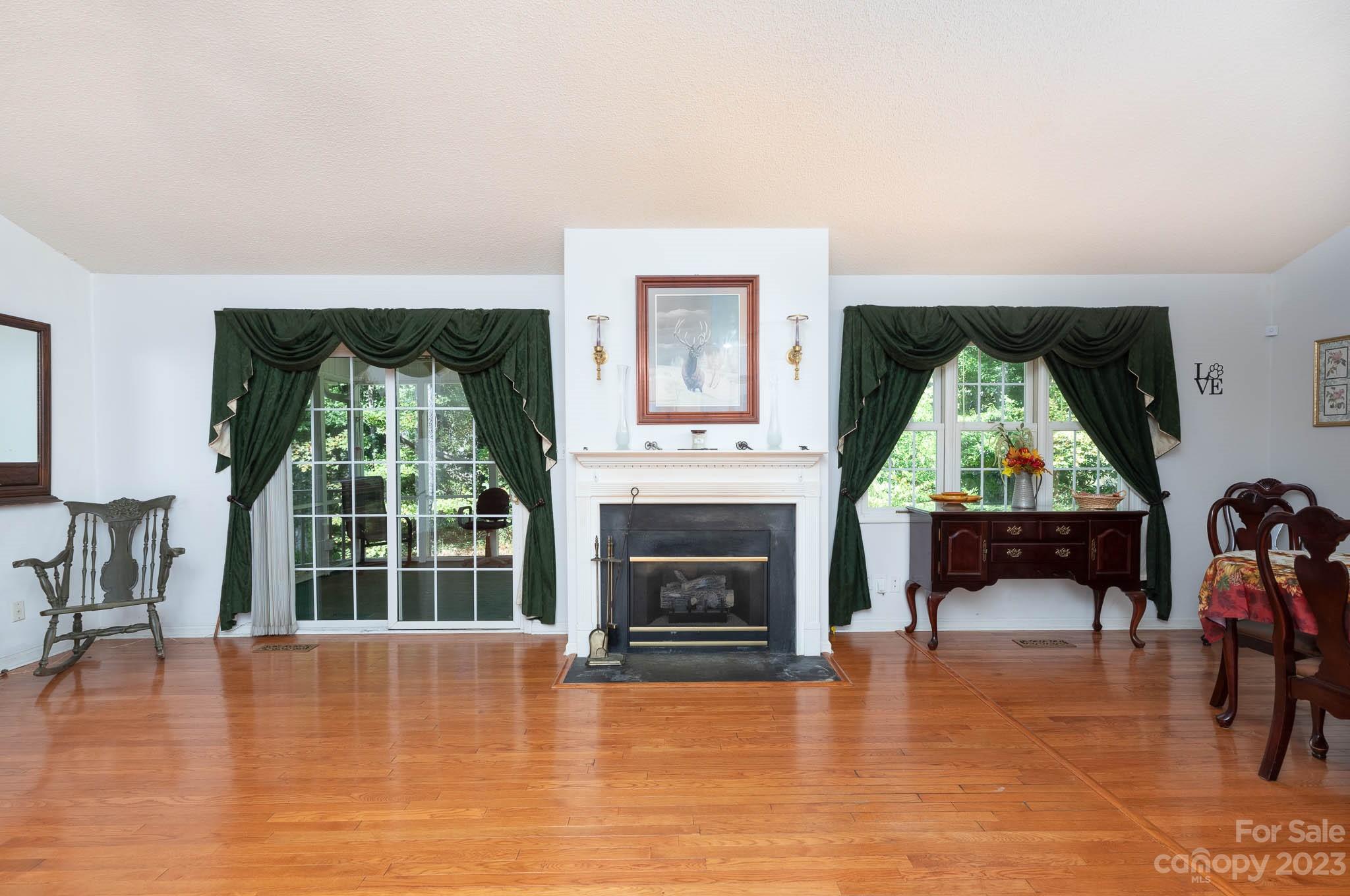 1598 Glenway Road Clover, SC 29710 - Photo 19 of 36 a view of livingroom with furniture window and fireplace