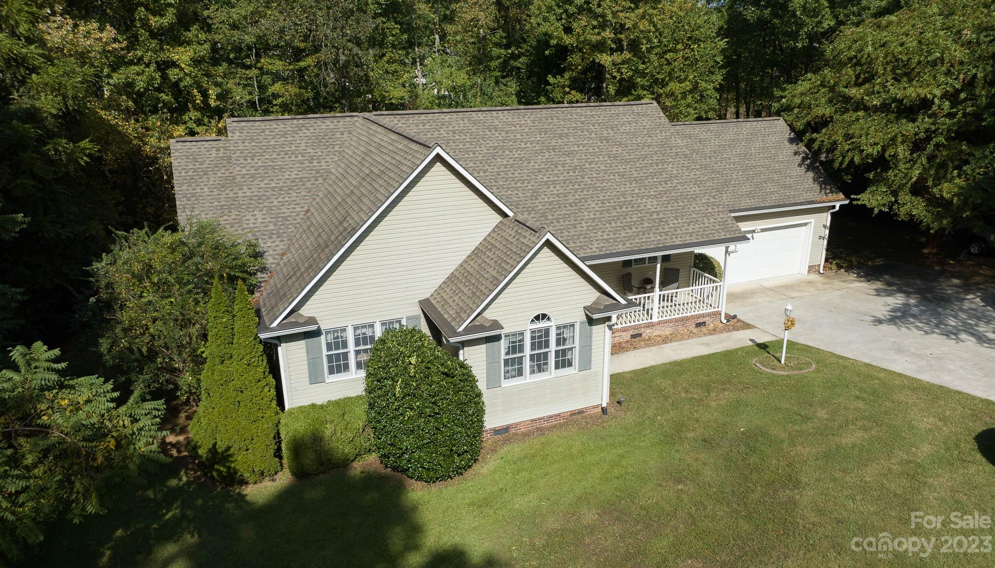 1598 Glenway Road Clover, SC 29710 - Photo 7 of 36 an aerial view of a house with a yard